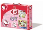 GRA EDUKACYJNA 4 W 1 HELLO KITTY