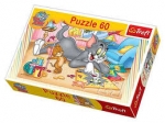 Puzzle 60 el. - tom i jerry Malowanki, 17159