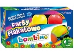 FARBY PLAKATOWE BAMBINO 6 KOLORÓW 20ml 004502