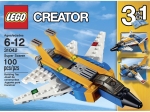 LEGO: Creator SUPER ŚCIGACZ SAMOLOT KLOCKI 31042, LEGO, KLOCKI, UKŁADNAKA