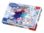 TREFL PUZZLE 160 FROZEN NA LODOWISKU ANNA I ELSA KRAINA LODU