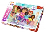 TREFL MAXI 24 PUZZLE DORA I PRZYJACIELE