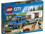 LEGO City SuperPojazdy Van z przyczepą, LEGO, KLOCKI, UKŁADANKA
