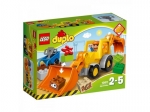 LEGO DUPLO: Backhoe Loader, LEGO, KLOCKI, UKŁADANKA