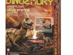 RUSSELL WYKOPALISKA VELOCIRAPTOR DINOZAUR 4M