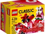 LEGO CLASSIC - CZERWONY ZESTAW KREATYWNY 10707, LEGO, KLOCKI, UKŁADANKA