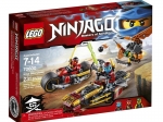 LEGO: Ninjago - Pościg na motocyklu 70600, LEGO, KLOCKI, UKŁADNAKA