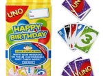 Mattel Karty Uno Happy Birthday Zestaw urodzinowy DEP36