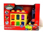 Tomy Chuggington Dwupoziomowy zestaw, LC54217, TORY, SAMOCHODY, GARAŻE, KOLEJKA