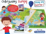 GRA PUZZLE ODKRYWAMY EUROPĘ, puzle, karty, gra, 60923, clementoni