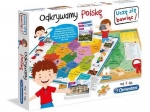 GRA PUZZLE ODKRYWAMY POLSKĘ, gra, karty, puzle, 60922, clementoni