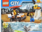 LEGO: City - Straż przybrzeżna  - zestaw startowy, 60163, LEGO, KLOCKI, UKŁADANKA