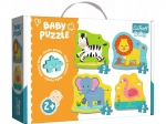 PUZZLE BABY - CLASSIC - ZWIERZĄTKA NA SAFARI TREFL 36073