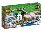 KLOCKI LEGO MINECRAFT IGLOO NIEDŹWIEDZIA POLARNEGO 21142