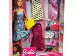 BARBIE ZESTAW LALKA + UBRANKA  + AKCESORIA BDJ40