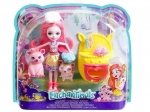 MATTEL LALKA ENCHANTIMALS ŚWINKI ZESTAW FJJ28