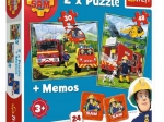 GRA PAMIĘCIOWA MEMORY STRAŻACY W AKCJI + PUZZLE 2x TREFL 90791