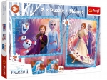 GRA PAMIĘCIOWA MEMORY FROZEN 2 + PUZZLE 2x 2W1 TREFL 90814