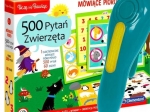 MÓWIĄCE PIÓRO GRA EDUKACYJNA 500 PYTAŃ ZWIERZĘTA CLEMENTONI 50649