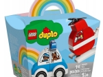 KLOCKI LEGO DUPLO - HELIKOPTER STRAŻACKI I RADIOWÓZ LEGO 10957