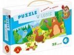 PUZZLE W LESIE 25EL- SÓWKA MĄDRA GŁÓWKA ALEXANDER 18257