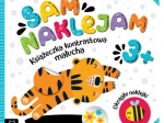 SAM NAKLEJAM KSIĄŻECZKA KONTRASTOWA MALUCH 3+ OKRAGŁE NAKLEJKI 67386