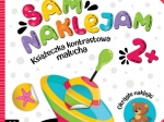 SAM NAKLEJAM KSIĄŻECZKA KONTRASTOWA MALUCH 2+ OKRAGŁE NAKLEJKI 67379