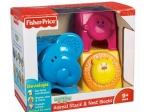 FISHER PRICE KLOCKOWE ZWIERZĄTKA WIEŻA PIRAMIDKA 90942